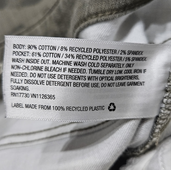 🛍 Universal Thread High Rise Camouflage Camo Cropped Skinny Jeans 6 - Picture 8 of 8